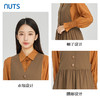 NUTS商场同款春秋时尚通勤气质宽松长袖连衣裙两件套女313103086B 商品缩略图3