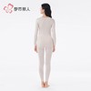 都市丽人保暖内衣黑金轻羽绒女士保暖衣长袖长裤保暖衣套装LWH1C1 商品缩略图3
