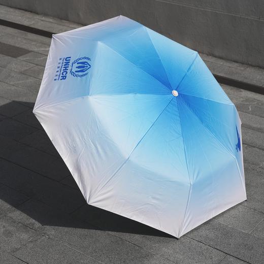 一份心意：“有爱无难”黑胶晴雨伞 商品图3