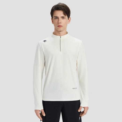 点此购买 迪桑特春秋季男士半拉链长袖速干T恤 bk 327082 商品图7