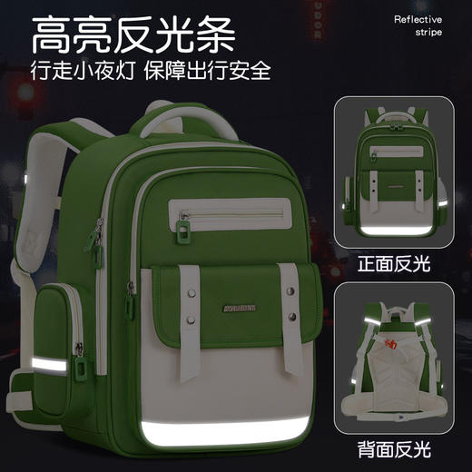 【开学季‼️】被催疯咯，1-6年级双肩包护脊减负护腰肩负3D大容量硬壳防水书包店 商品图1