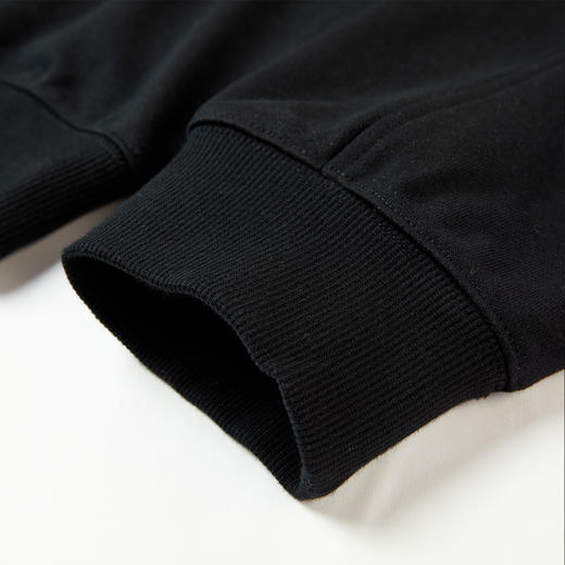 NPC潮牌【雅丹风】重磅430克发泡印花背影小男孩圆领卫衣男NP4AST12 商品图3