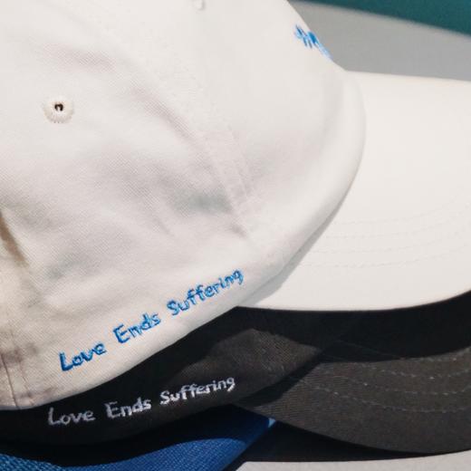 一份心意：“有爱无难”米白棒球帽 商品图4