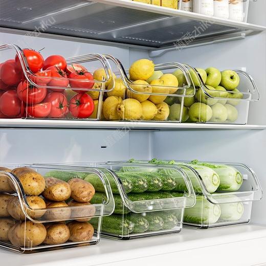 冰箱收纳盒抽屉式保鲜盒冷冻鸡蛋储物盒厨房蔬菜水果专用整理神器 商品图4
