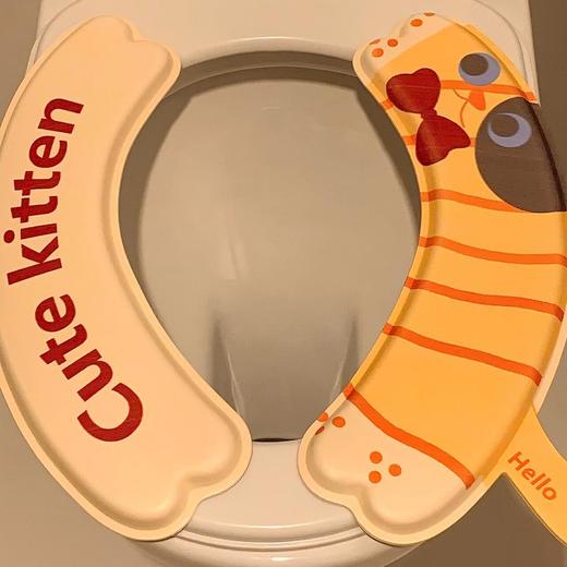 【家居百货】到手3对‼入了这个马桶垫厕所都变好看了...被家人夸会买‼是颜值超高的马桶垫，造型也太可爱啦~~ 商品图11