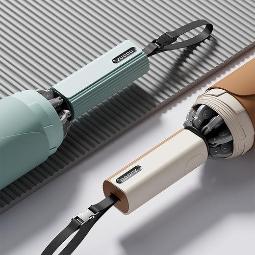 ZUODU左都 全自动雨伞宽绑带易折 商品图3