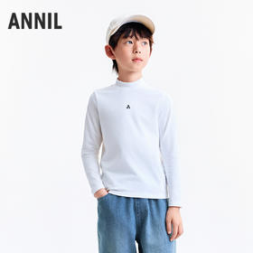 【实体店同款】男女童中领长袖针织衫秋季新款安奈儿童装AM531479