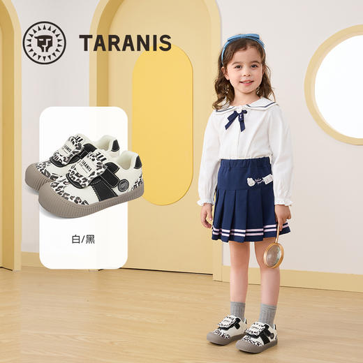 泰兰尼斯童鞋2025秋季新款儿童幼儿园室内鞋可署名入园鞋女童板鞋 T02X5C6914 商品图1