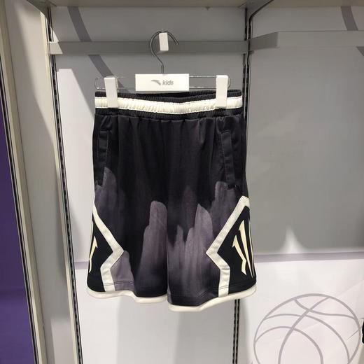 安踏儿童短裤商场新款2025年夏男大童篮球针织五分短裤352521707R 商品图0