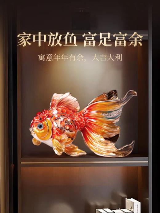 摆件金鱼摆件年年有鱼一对 商品图6