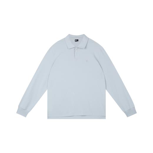 oneup珠地宽松长袖Polo 商品图8