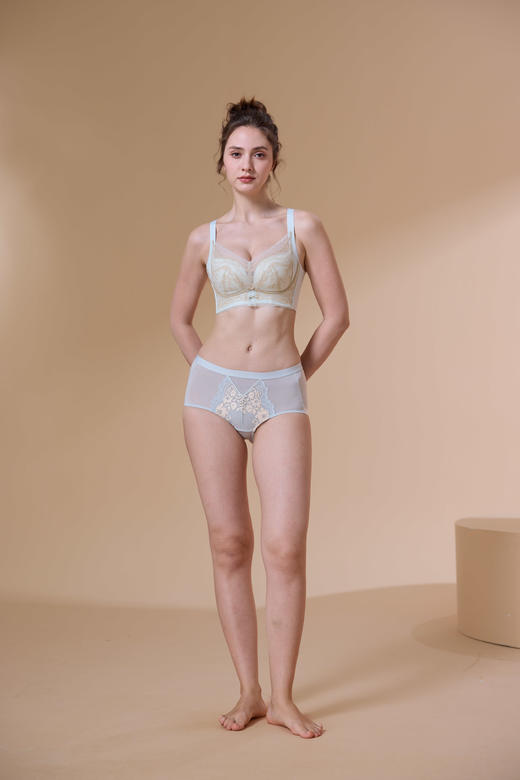 【6.9折限时优惠】【B杯单件】【秀黛】绵绵花期无钢圈中薄杯文胸S6110017B【门店同款】 商品图5