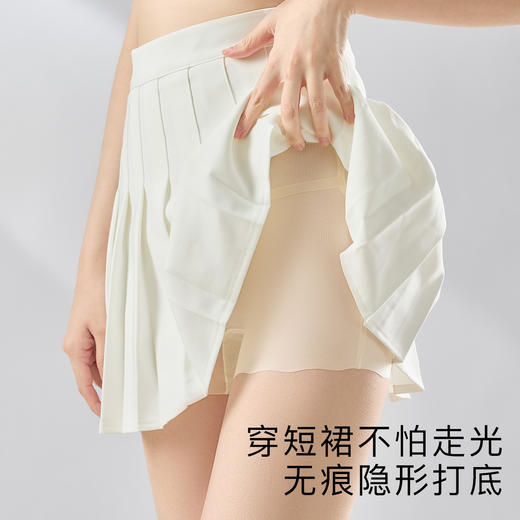 【2条装】夏季薄款无痕冰丝三合一防走光安全裤女10A抑菌棉裆5807超薄冰丝安全裤 商品图2