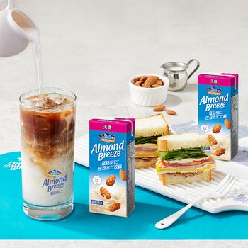 每日（Maeil）蓝钻怡仁巴旦木杏仁奶无糖0乳糖0蔗糖茶饮咖啡伴侣190ml*6盒 /水饮冲调 /饮料 /植物蛋白饮料 商品图5