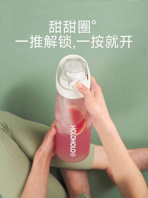 holoholo夏季吸管便携tritan水杯1000ML 商品图2