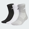Adidas阿迪达斯SPORTSWEAR CREW SOCKS 3双装抗菌防臭舒适中帮袜子JC9272 商品缩略图0