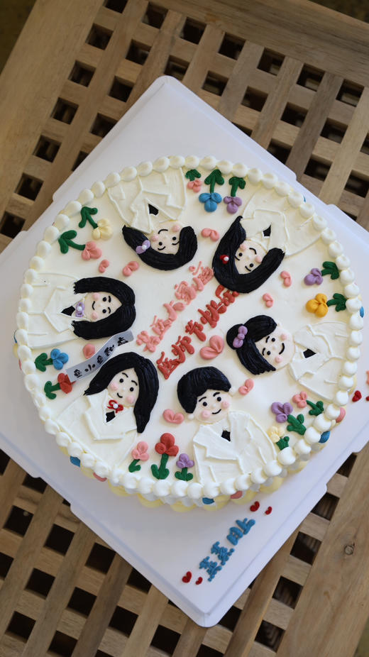 8.19医师节蛋糕-手绘定制多人医师 商品图8