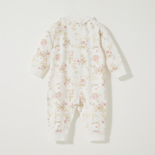 怡比花漾时光长袖系带哈衣HY25AUN001粉白色调52#-66# 商品图8