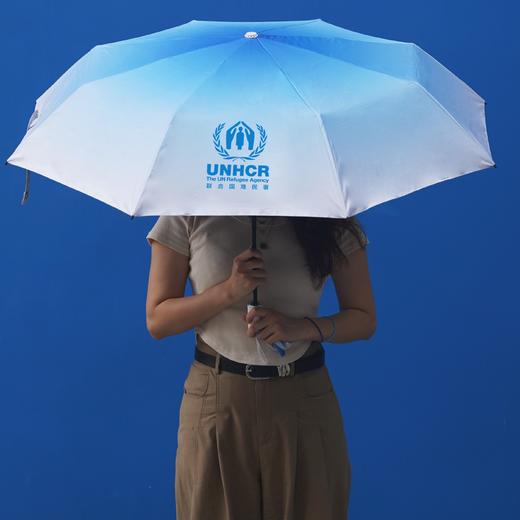 一份心意：“有爱无难”黑胶晴雨伞 商品图2