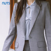 NUTS商场同款春秋款纯色时尚气质通勤西装外套女4330408A1 商品缩略图3