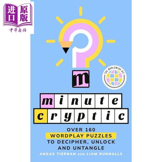 预售 【中商原版】简明谜题集 超过160个文字游戏谜题等待解密 Minute Cryptic 英文原版 Various 文字游戏 商品图0
