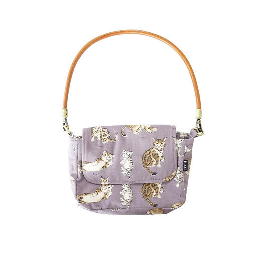 HUJI祤集Gemme单肩包插画猫猫 商品图0