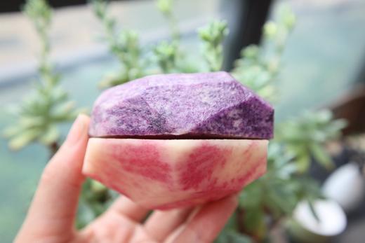 【云南双拼雪山彩洋芋】——献给舌尖的雪山馈赠 玛瑙紫洋芋@七彩花心洋芋 商品图2