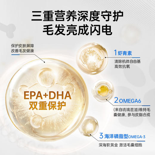 【贝因美萌宠系】 POZA宠物营养补充剂 磷虾鱼油 商品图2