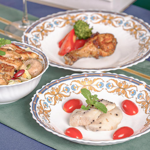 康宁冰萃玲珑  彭巴杜夫人系列 餐具16件套A CB-BPBD16A/KZ/LS 商品图4