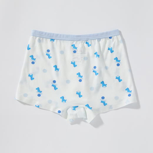 怡比欢乐动物园男童平角内裤3条入HY25AUN201蓝绿色调90#-140# 商品图12