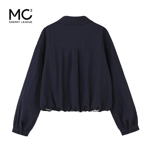 女装翻领开v假两件衬衣-3821C5231025 商品图4