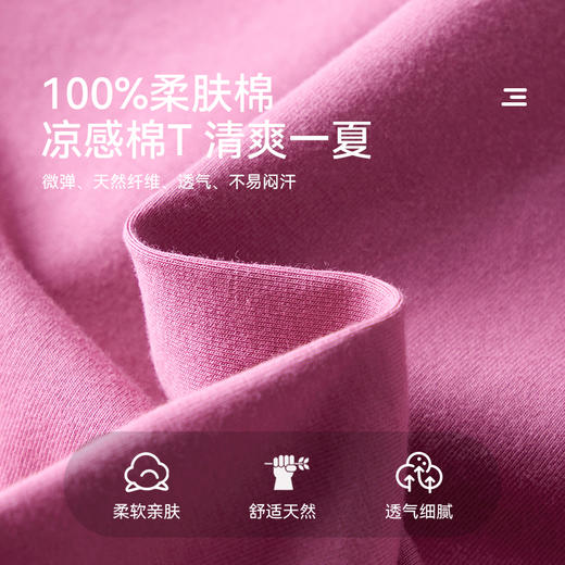 【团购价29.9-39.9】多多家男童短袖T恤纯棉凉感2025新款夏装儿童中大童打底衫上衣潮10565 商品图3