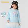 【爱莎IP】巴拉巴拉童装儿童加绒卫衣女童秋冬装上衣洋气休闲时尚 商品缩略图0