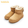 巴拉巴拉童鞋儿童雪地靴男女童短靴加厚加绒棉靴防滑2025新冬靴子 商品缩略图4