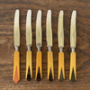 芬兰Artdeco亚克力中古黄油刀 商品缩略图4