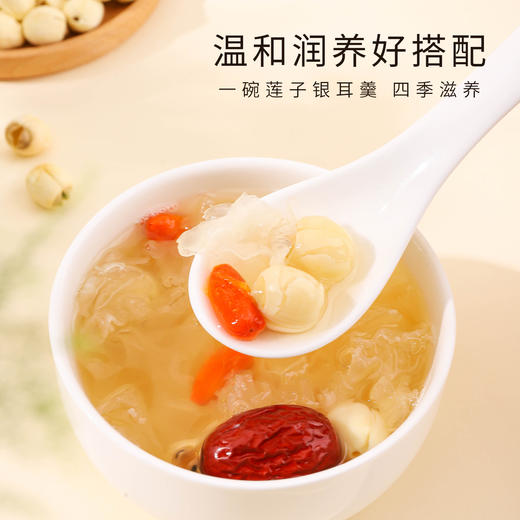 北纬纯净食品|38°江西石城甄选白莲子富硒去芯莲子粉糯无硫不漂白220g 商品图5