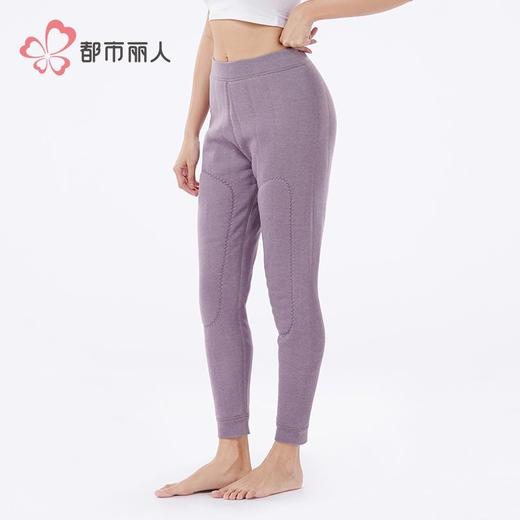 都市丽人打底裤双面磨毛女士打底裤多层打底裤厚九分女裤LLH4D6 商品图2
