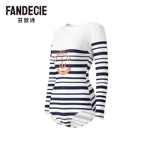 2F【Fandecie芬狄诗】无钢圈女士连体U型美背两件套泳衣FS00147 商品图1