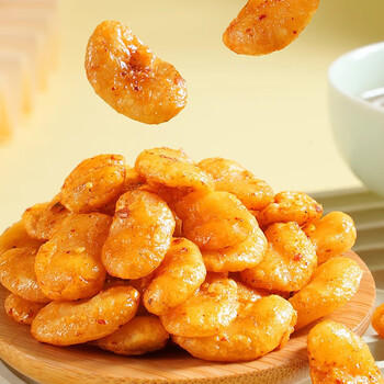 赵老师老醋蚕豆四川特色年货小吃馋嘴零食下酒菜怪味胡豆醋味兰花豆500g /休闲食品 /坚果炒货 /蚕豆/兰花豆 商品图8