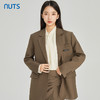NUTS商场同款春秋款时尚宽松通勤西装外套女315048053B 商品缩略图0