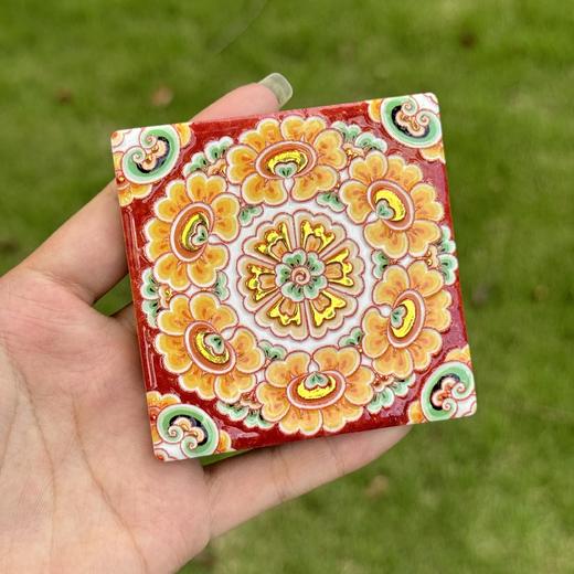 【 鎏金陶瓷冰箱贴】敦煌文创鎏金陶瓷冰箱贴2025新款 商品图5