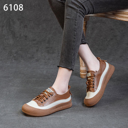 QLB6108头层牛皮休闲鞋 商品图6