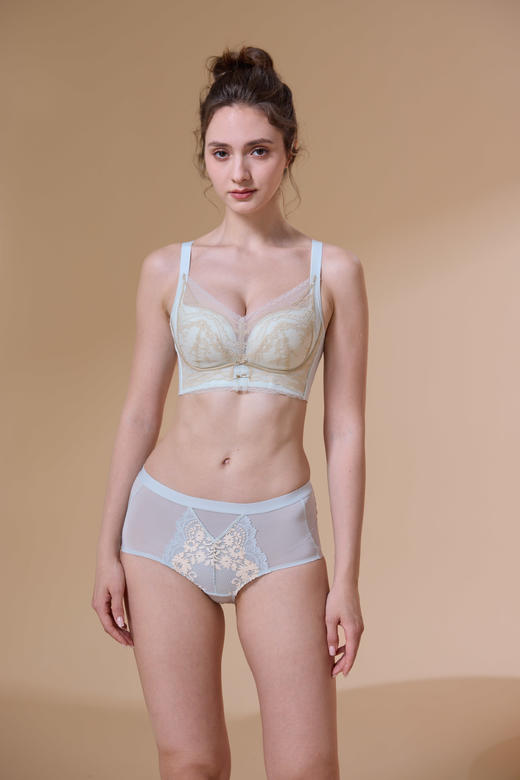 【6.9折限时优惠】【B杯单件】【秀黛】绵绵花期无钢圈中薄杯文胸S6110017B【门店同款】 商品图8