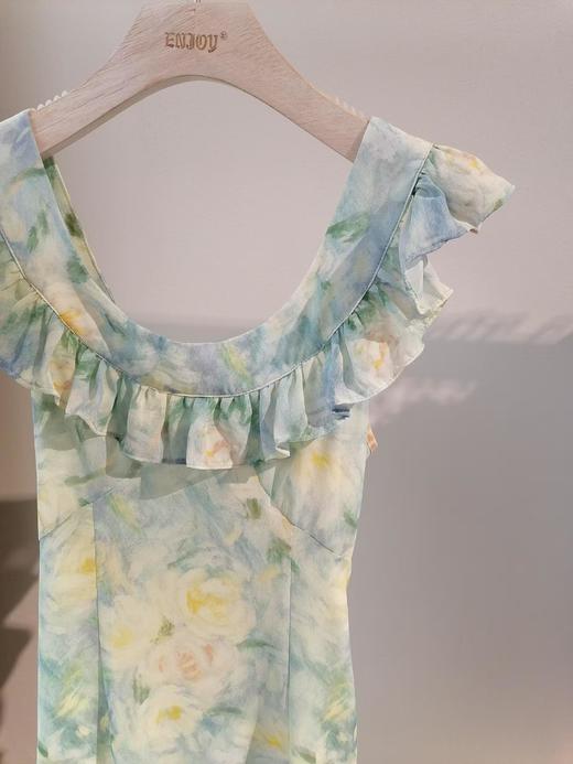 【门店同款】ENJOY夏季“悠然之境”艺术花卉连衣裙 163044614 商品图3