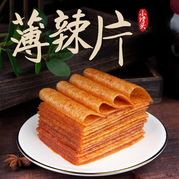 小滑头 辣条麻辣豆皮辣片年货8090后儿童节礼物零食小包装18g*30包 /休闲食品 /豆干/素食零食 /辣条/面筋制品 商品图2