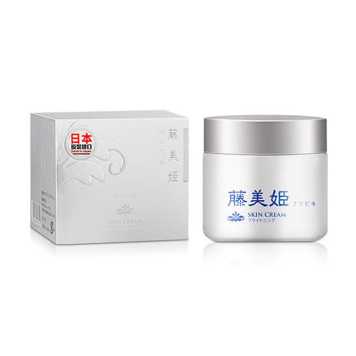 【中欧班列】日本面霜 原装进口藤美姬薄雪草透亮面霜 50g 商品图0