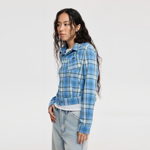 oneup格子短款外套 商品图3