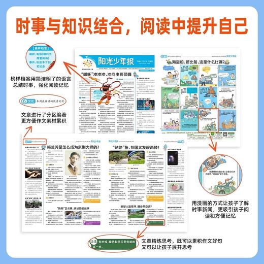阳光少年报2025年8月-2026年7月 商品图4
