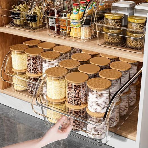 冰箱收纳盒抽屉式保鲜盒冷冻鸡蛋储物盒厨房蔬菜水果专用整理神器 商品图6