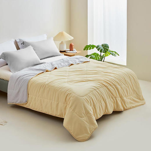 罗莱T “辉煌”A类辽原栎丝™蚕丝被  黄色 200×230cm 商品图1